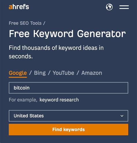 keyword generator kostenlos